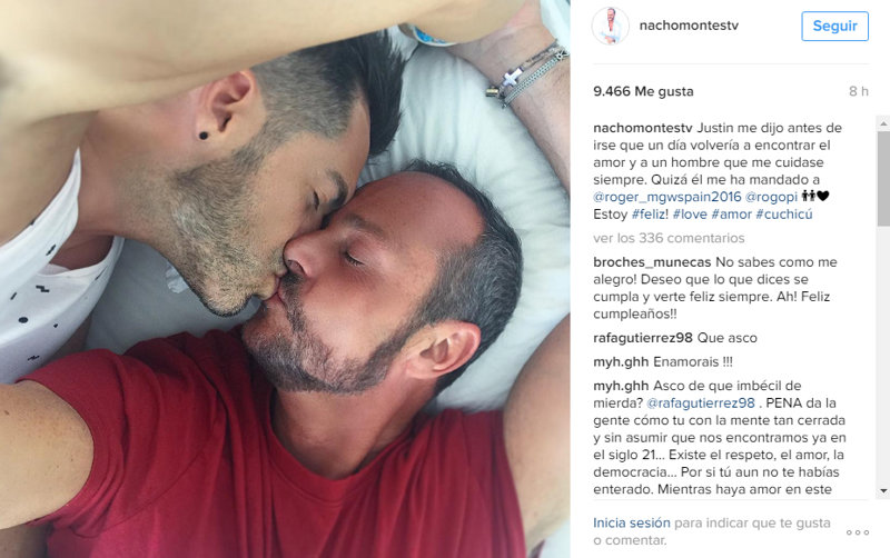 NACHO MONTES PAREJA MISTER GAY ESPAÑA, INSTAGRAM