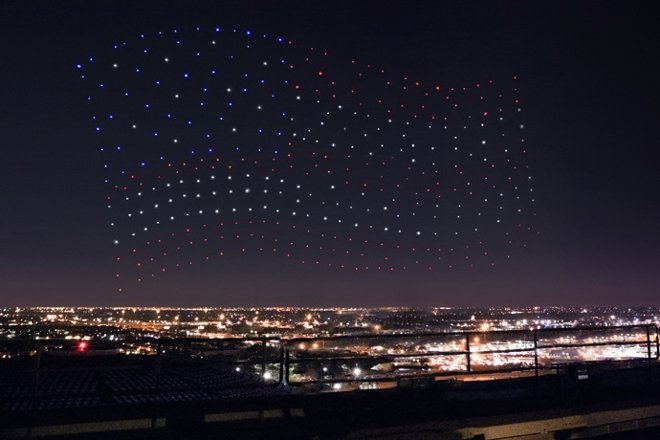 Super Bowl Drones Intel
