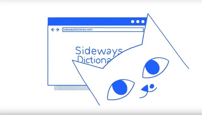 Sideways Dictionary