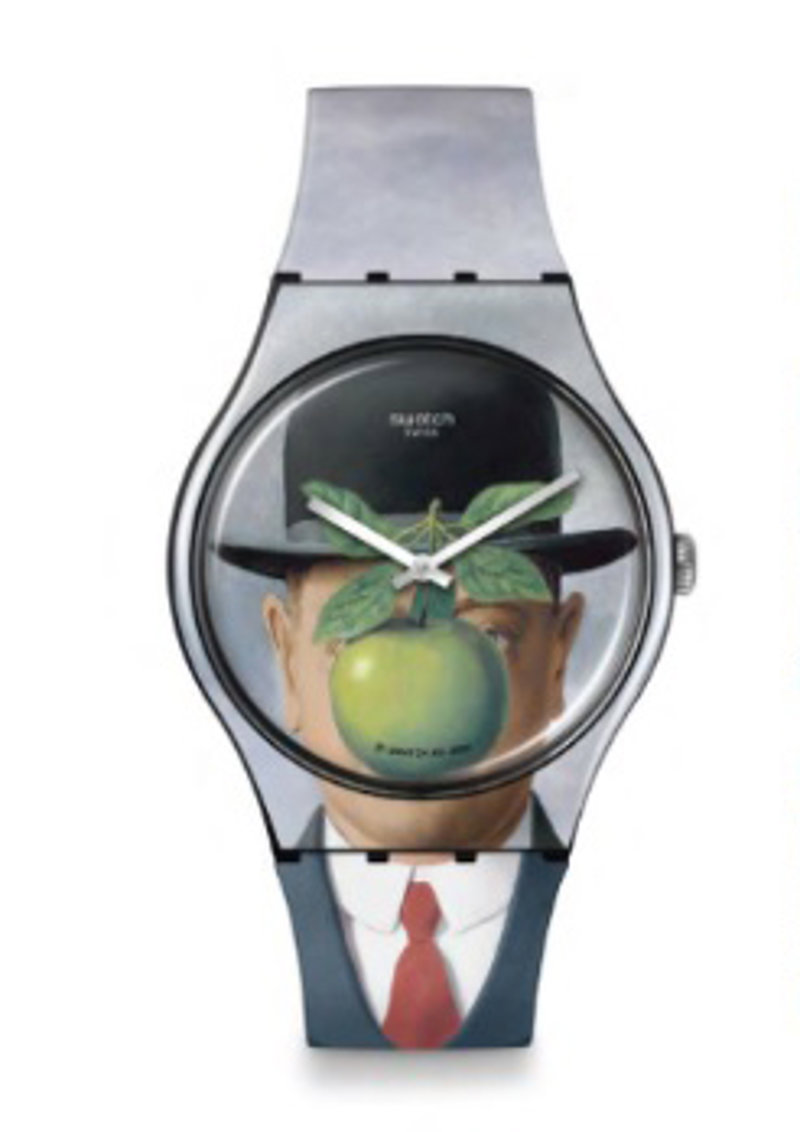 Le fils de l'homme by Magritte