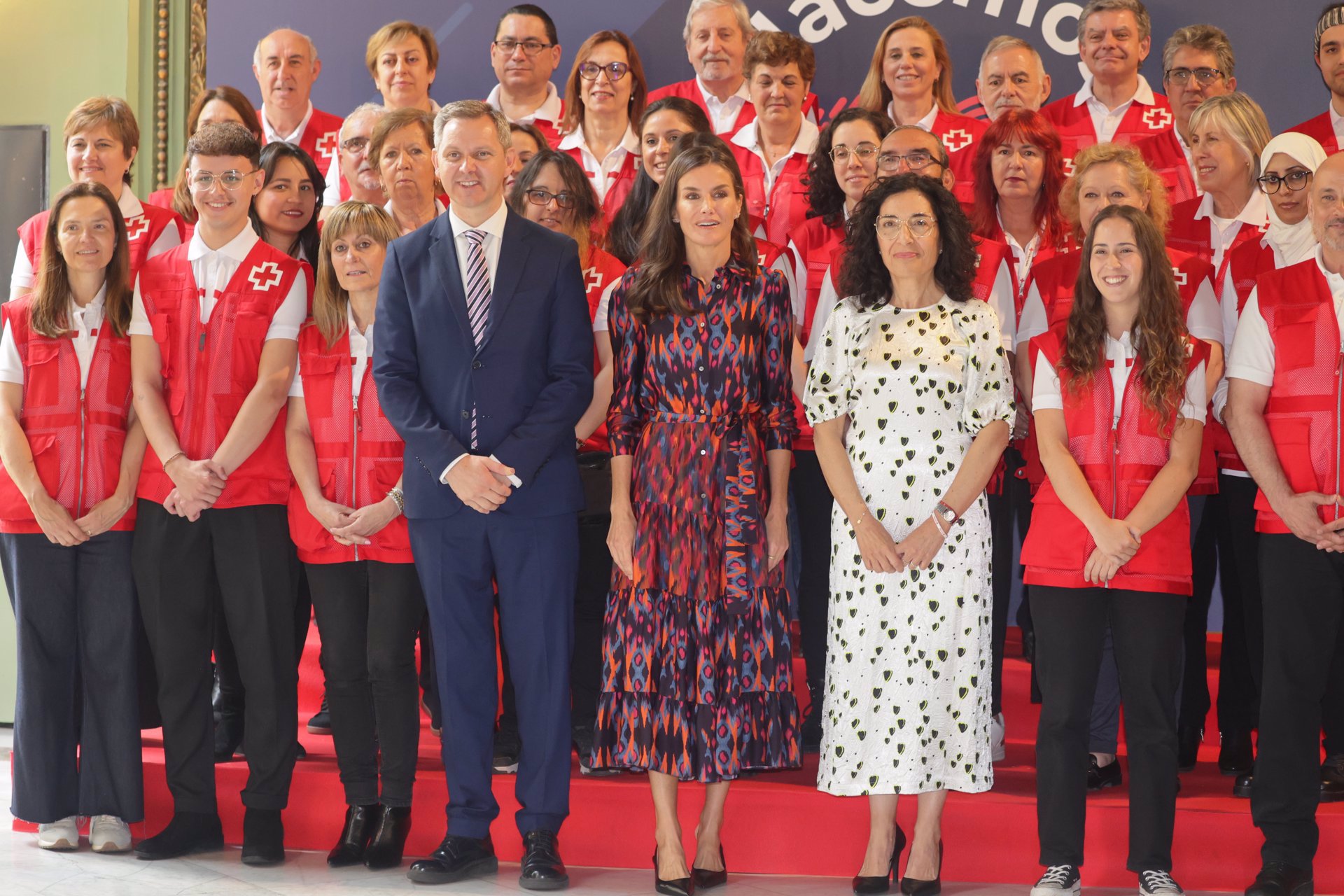 Doña Letizia ha presidido los actos por el Día Mundial de la Cruz Roja