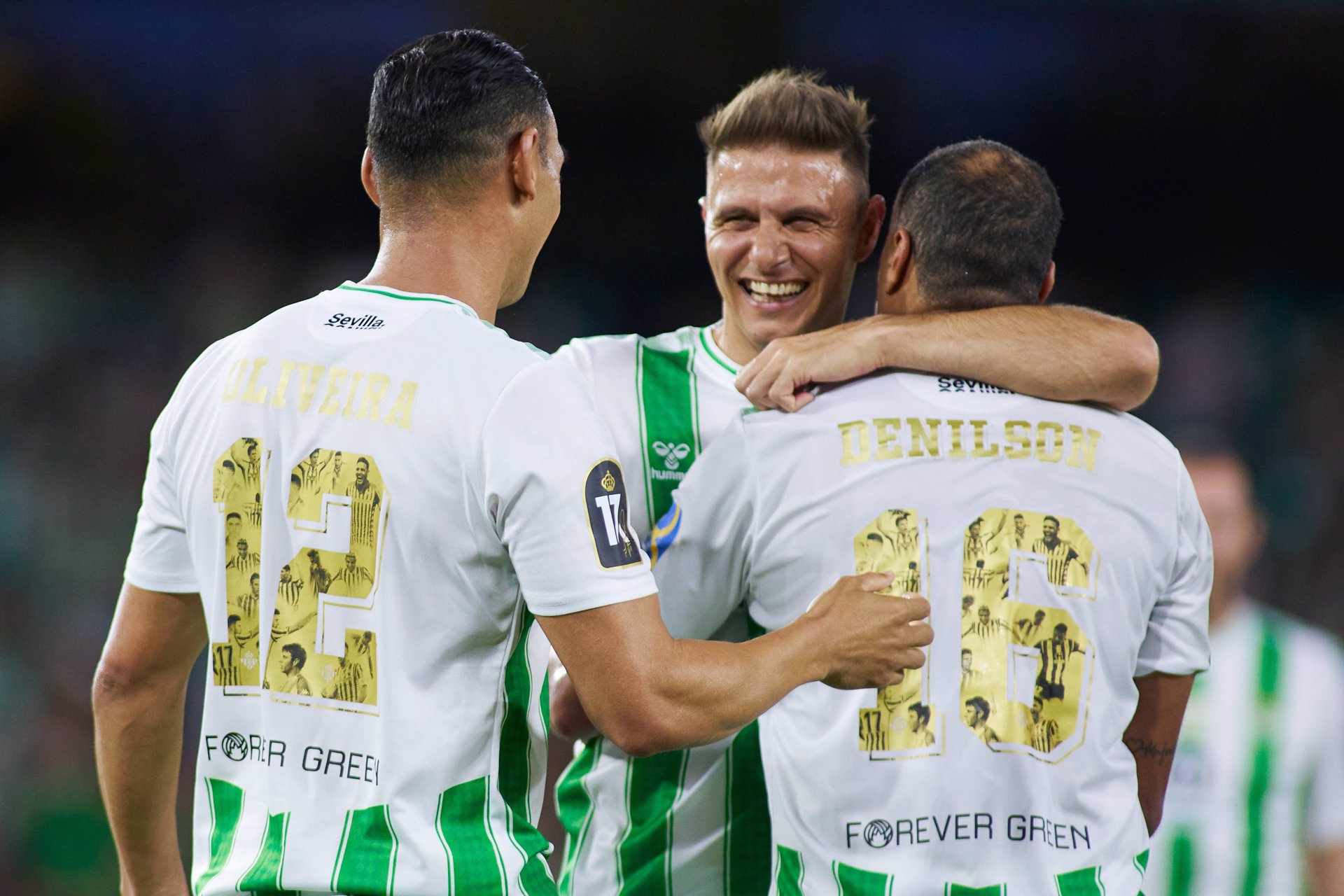 Joaquín, durante su partido homenaje