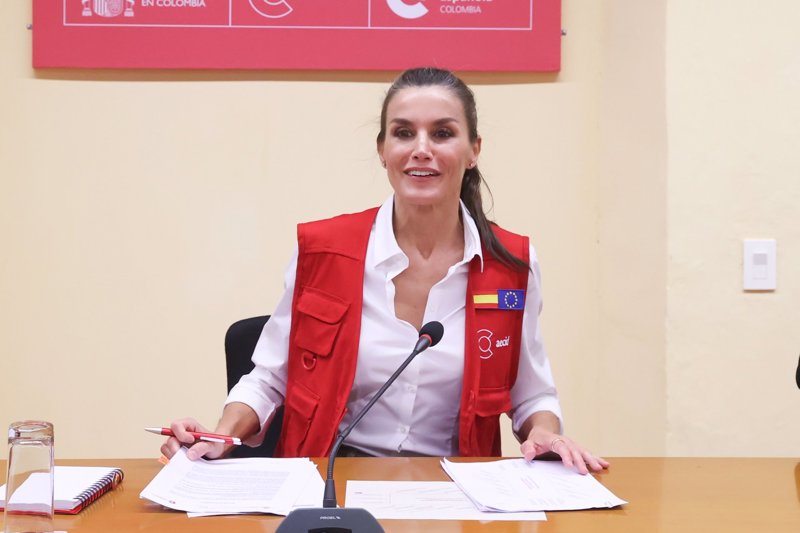 Doña Letizia se encuentra de viaje de Cooperación en Colombia