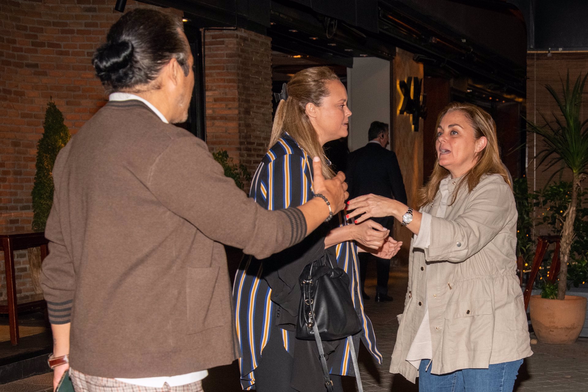 Carmen y Luis han cenado en Madrid con Shaila y Dorio Ferreira