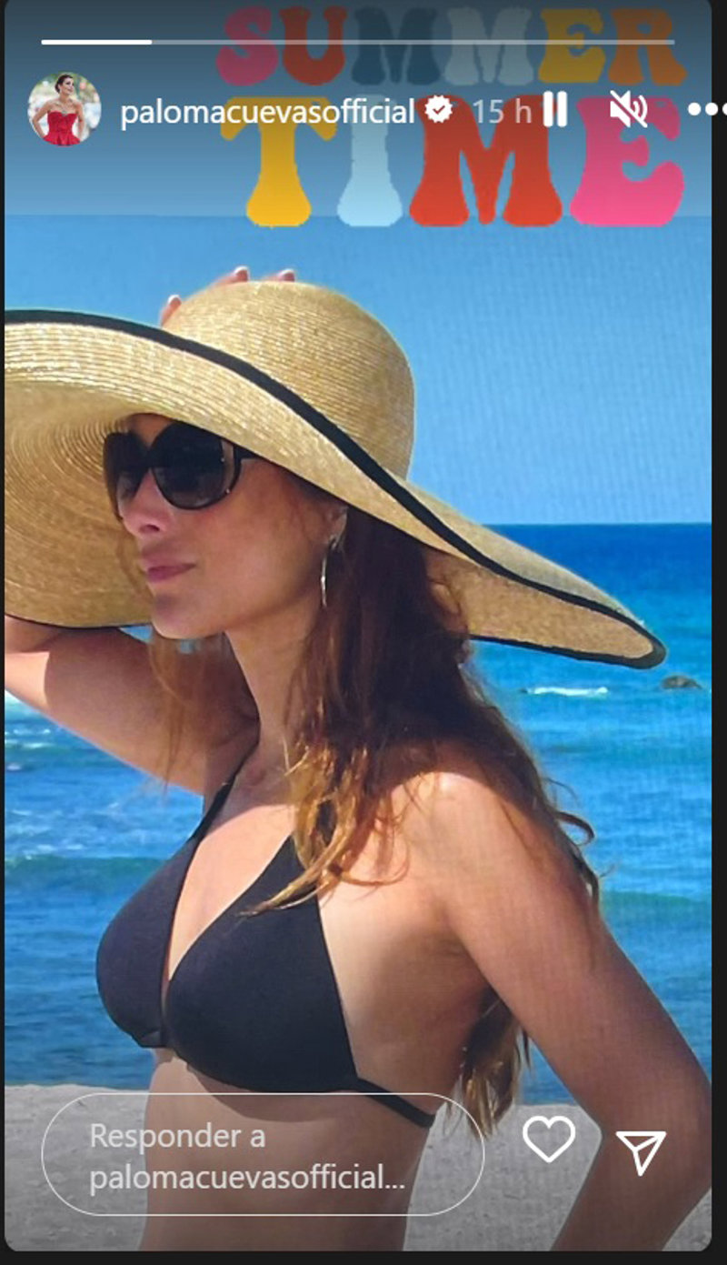 Paloma Cuevas ha dado la bienvenida al verano con una imagen en bikini