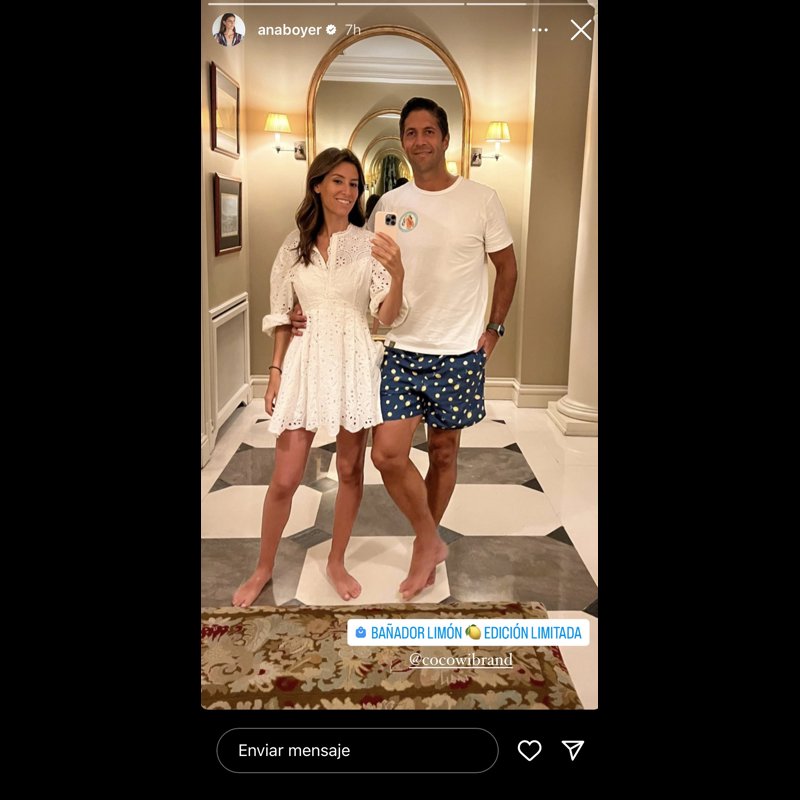 Ana Boyer y Fernando Verdasco no han asistido al brunch postboda de Tamara e Íñigo