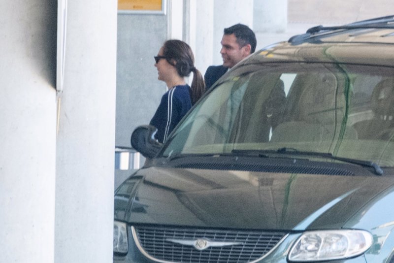 Tamara ha apostado por la comodidad para el largo viaje