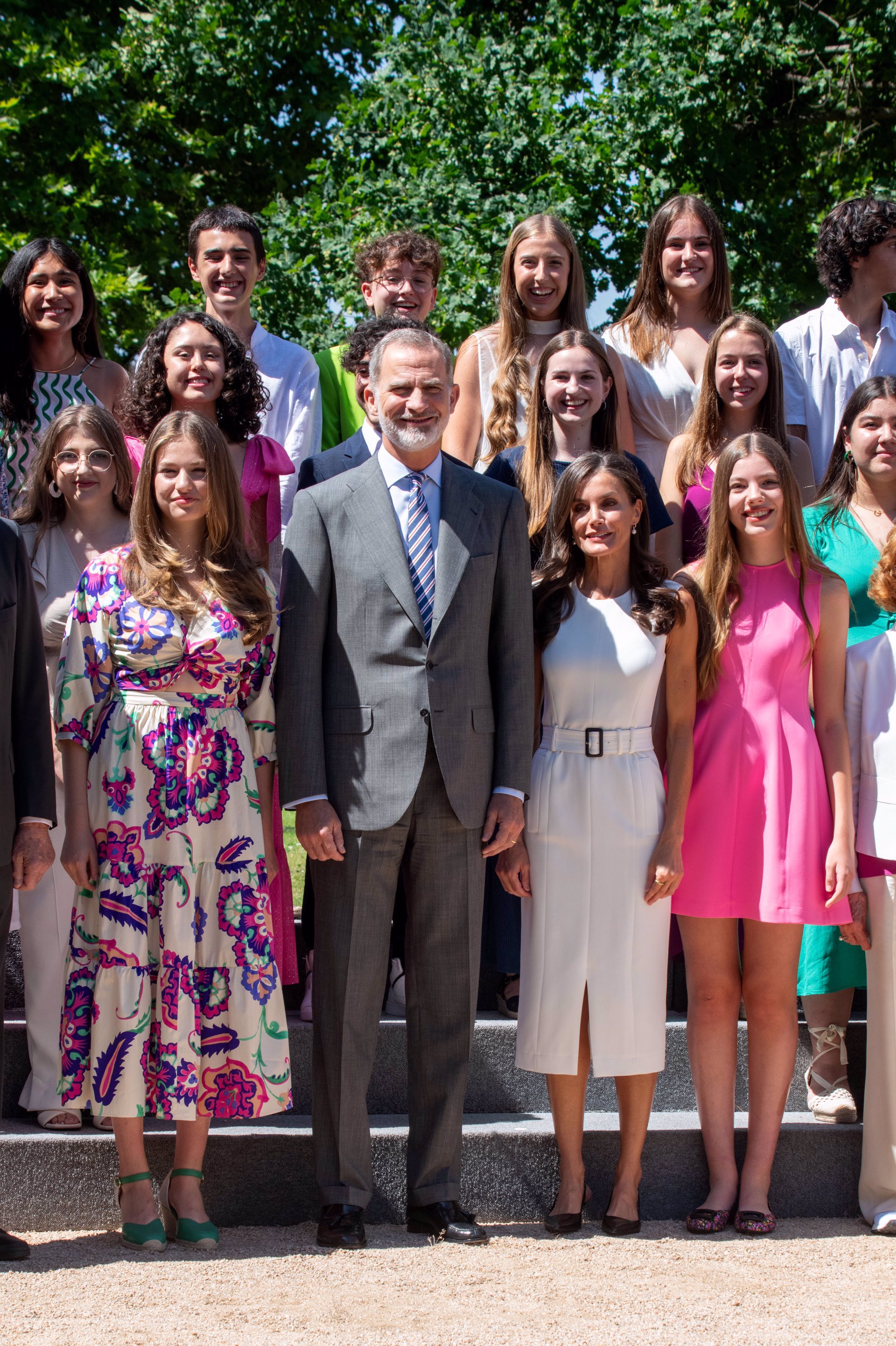 Los Reyes y sus hijas han protagonizado un nuevo compromiso