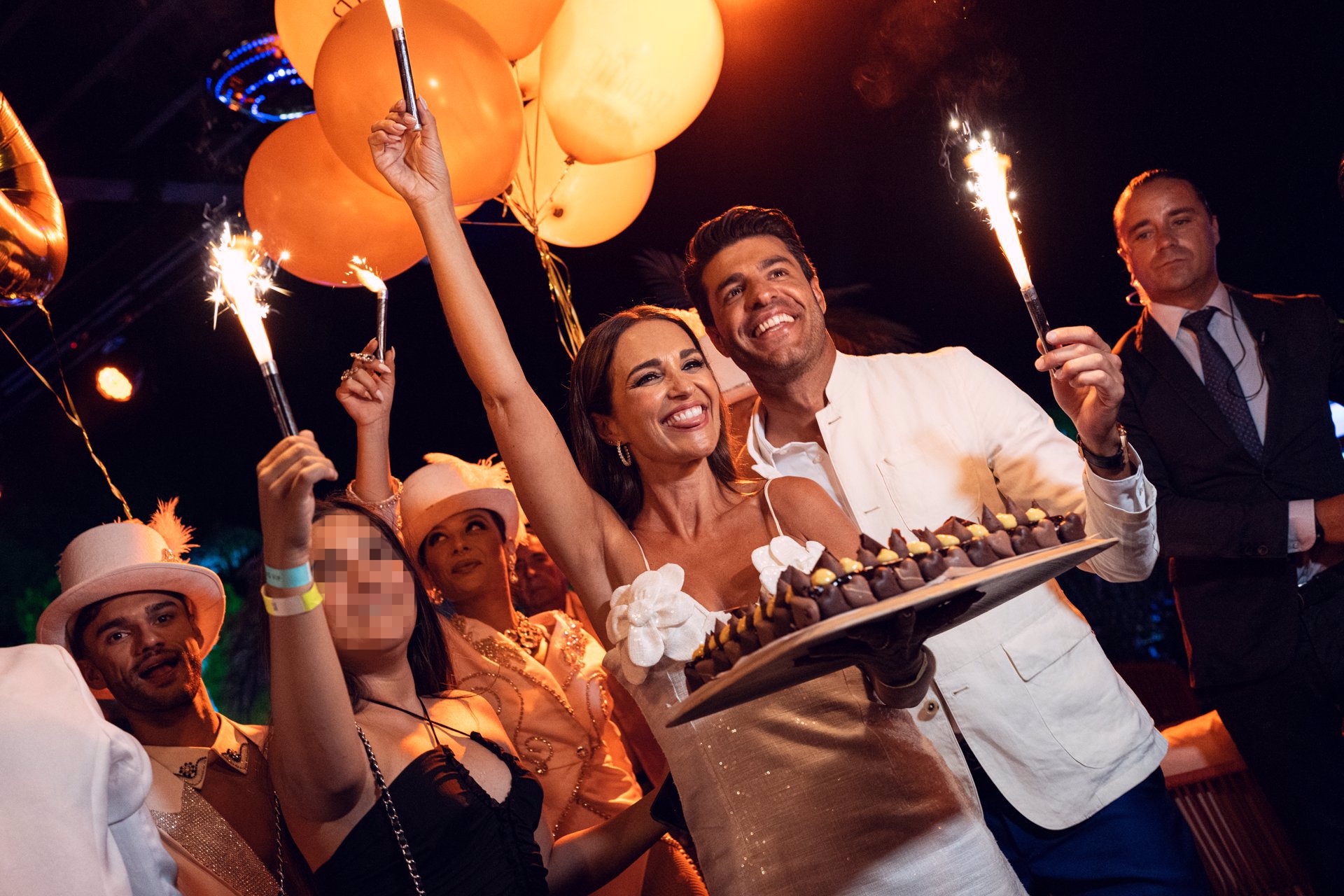 La asturiana celebra su cumpleaños en Marbella