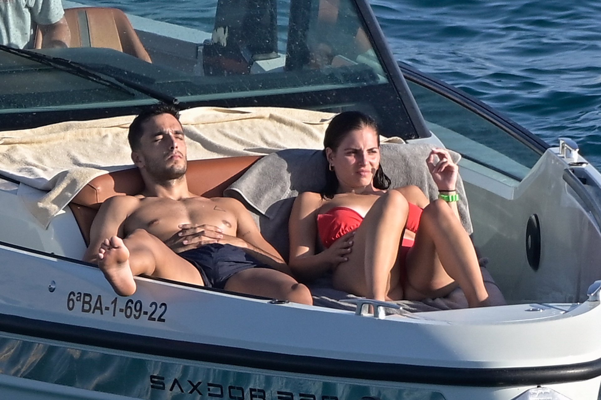 Andrea Duro y Álex Galán celebran su segundo aniversario de amor en Ibiza