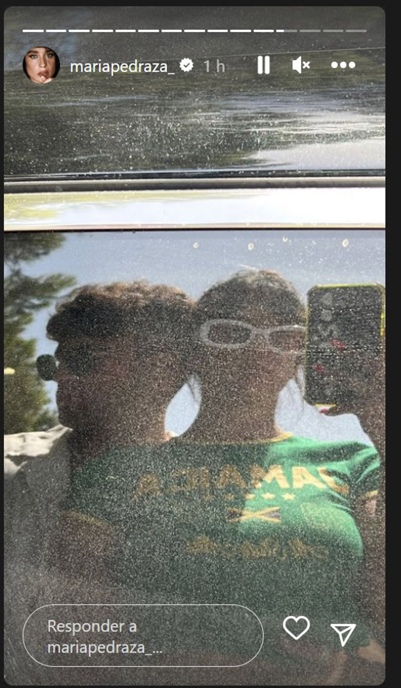 María presume en redes sociales de su felicidad al lado de Jason Fernández