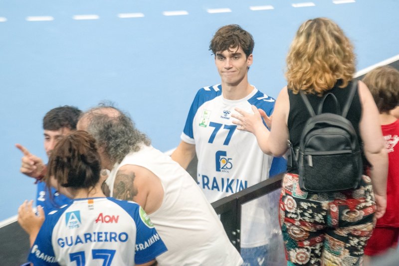 Pablo se ha ganado el cariño de su nueva afición