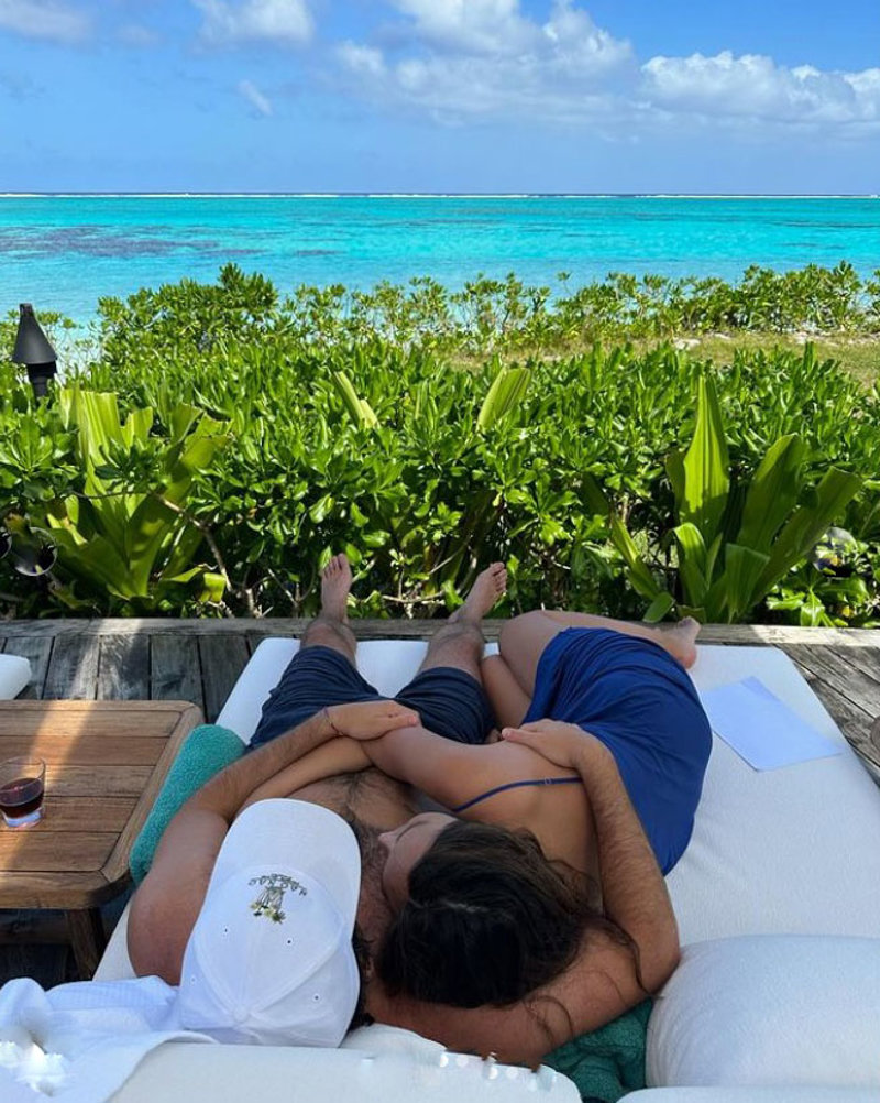 Tamara e Íñigo, de lo más románticos durante su luna de miel