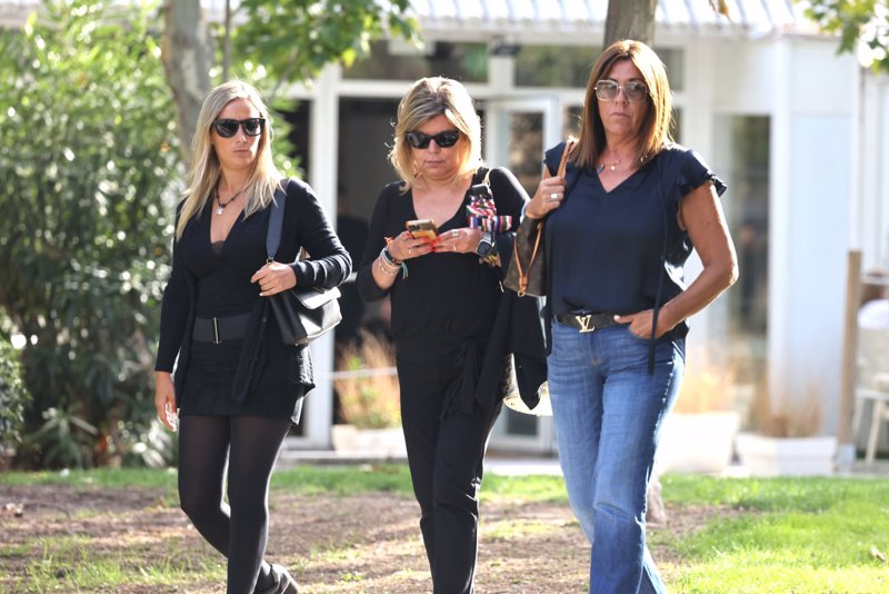 Terelu Campos, con una amiga y su sobrina Carmen