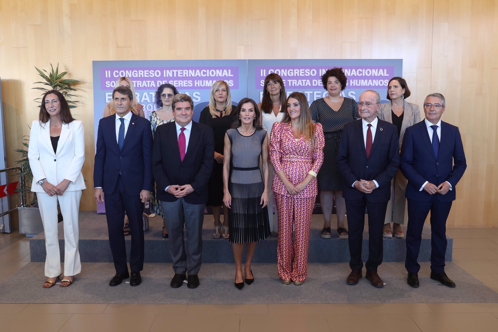 Doña Letizia ha viajado este jueves hasta Málaga