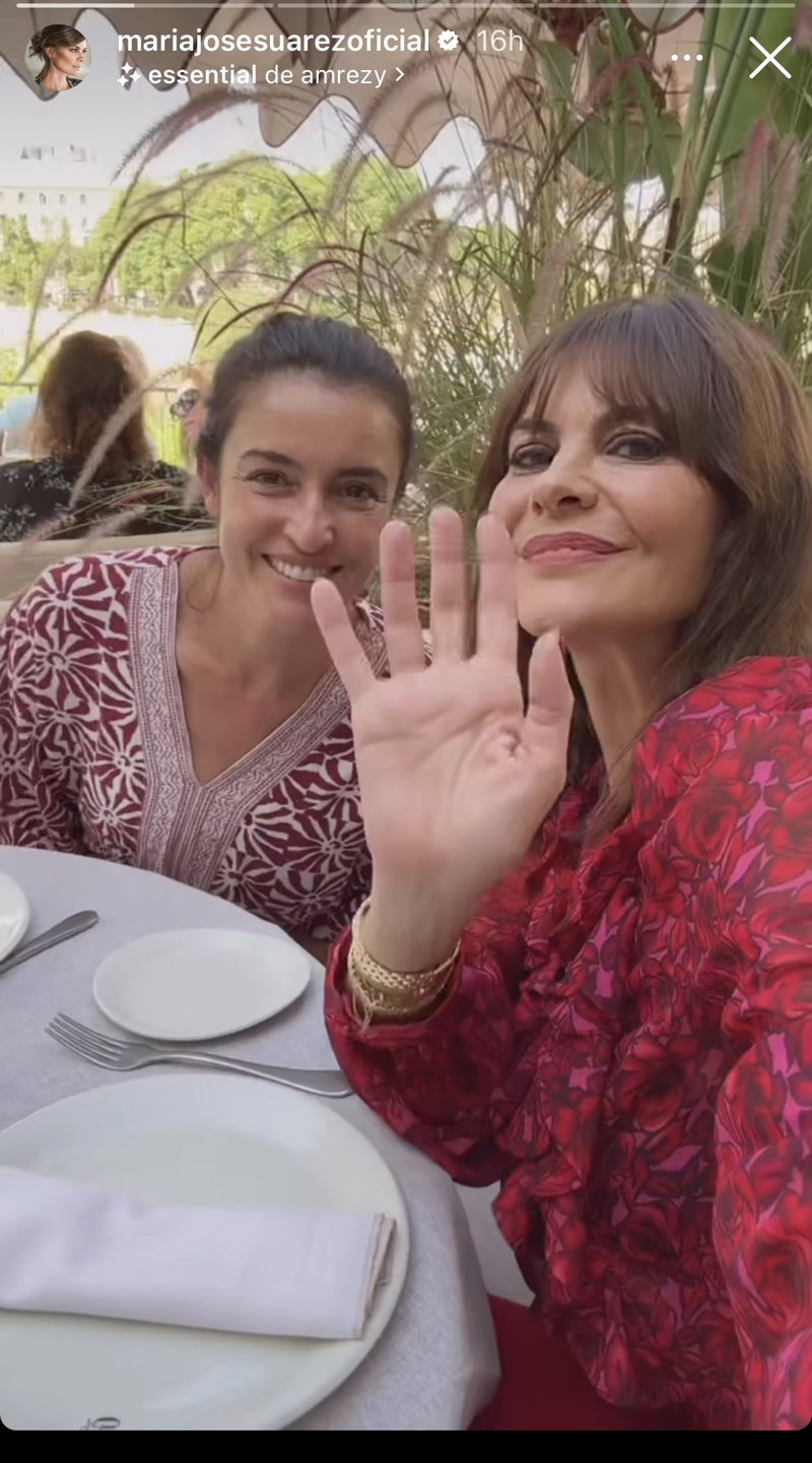 María José Suárez y Blanca Romero