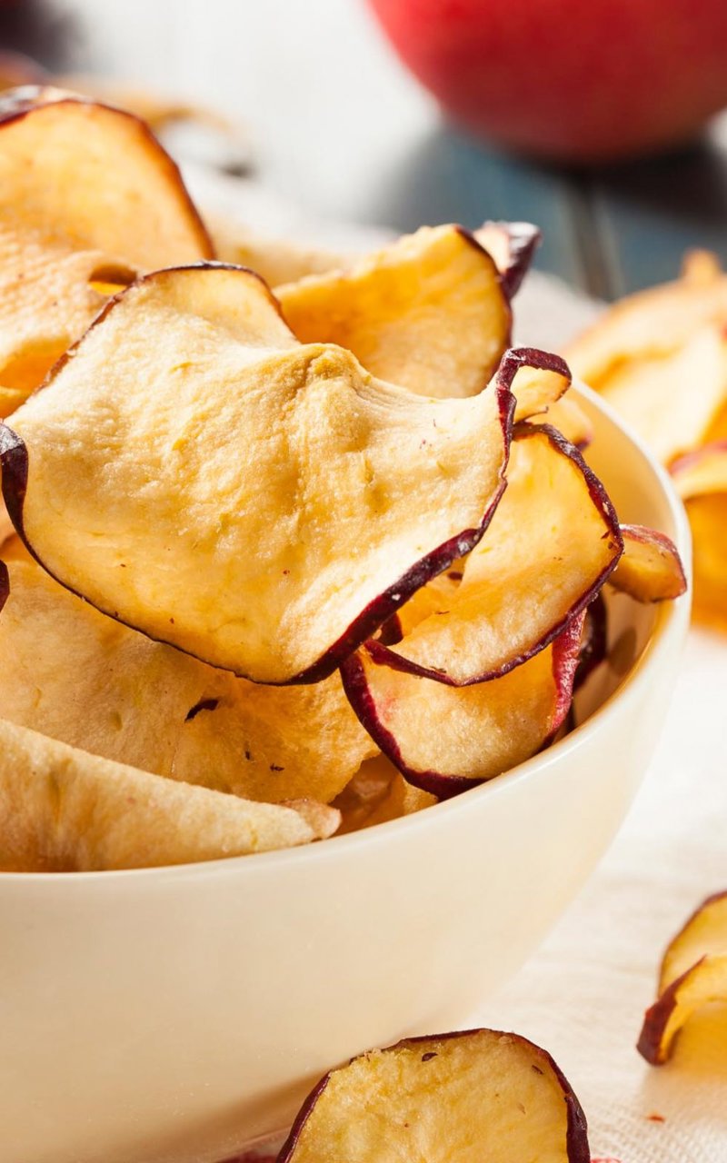 Chips de manzana
