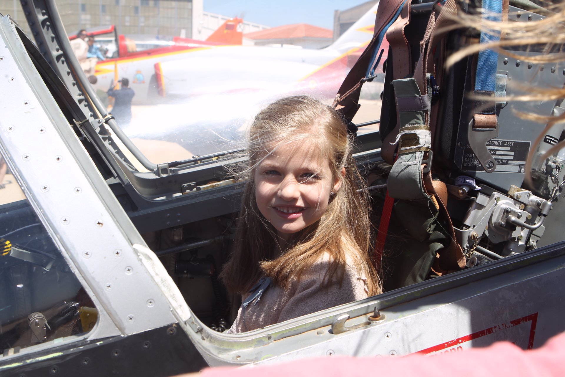 Leonor, en su primer acto militar