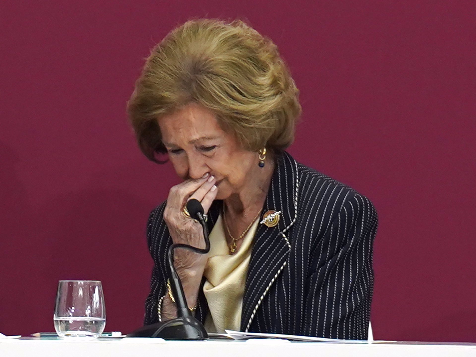 Doña Sofía rompió a llorar días antes de la mayoría de edad de la Princesa Leonor