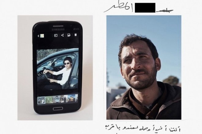 Exposición de Oxfam sobre refugiados sirios y sus smartphones