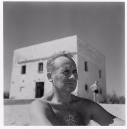 Joan Miró a la platja de Mont-Roig