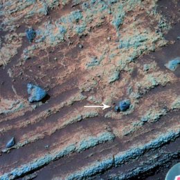 Rocas Volcánicas En Marte