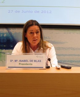 María Isabel de Blas, presidenta de los contratistas de CyL.