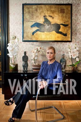 Cristina Cifuentes, posando para Vanity Fair