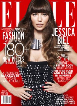 Jessica Biel portada Elle