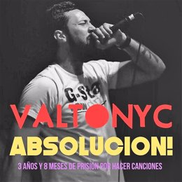 Imagen de defensa del rapero mallorquín Valtonyc
