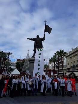 Médicos de familia y pediatras secundan la huelga en Huelva.