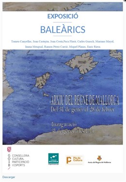Cartel de la exposición 'Balerics'