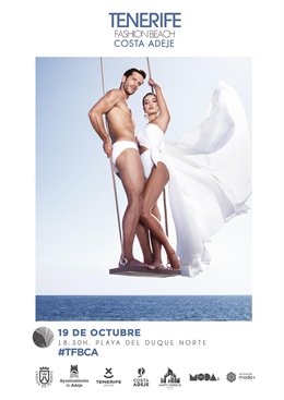 Cartel promocional de 'Tenerife Fashion Beach Costa Adeje'