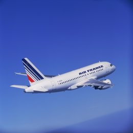 Archivo - Avión Air France