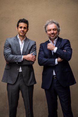 Los cofundadores de Hotelverse,  Fermín Carmona y Rafael Bover.