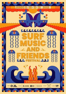 Cartel del festival Surf, Music & Friends
