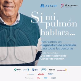 AEACaP y The Ricky Rubio Foundation se unen para pedir la implantación de la medicina personalizada en cáncer de pulmón