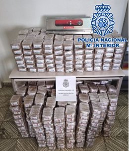 330 Kilos De Hachís Intervenidos Por La Policía Nacional