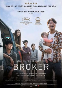 Cartel de la película 'Broker', que abrirá la 51 edición del FICC
