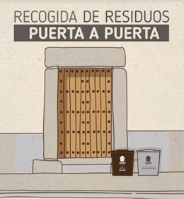 El Ayuntamiento de Cáceres reparte 2.400 cubos para la recogida de residuos 'puerta a puerta' en la Ciudad Monumental