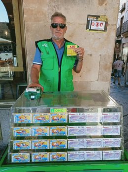 Archivo - Un 'Rasca x10' de la ONCE deja 150.000 euros en Salamanca