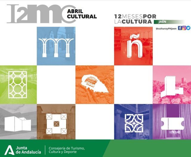 Cartel de la programación 'Abril cultural'.