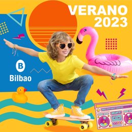 Cartel de los programas de ocio educativo y saludable del Ayuntamiento de Bilbao