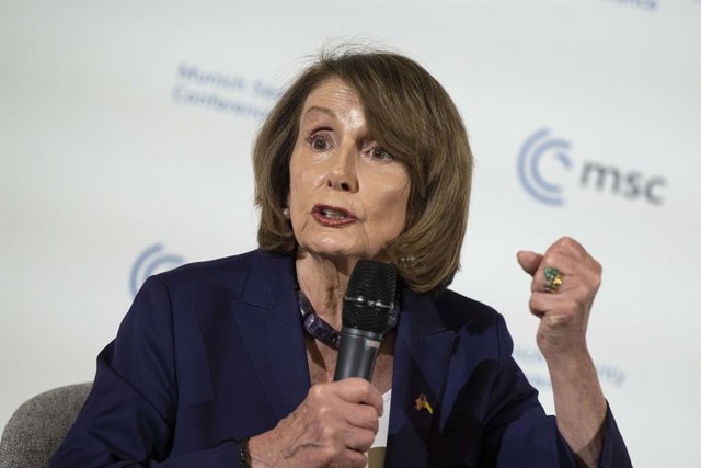 Archivo - L'expresidenta de la Cambra de Representants dels EUA Nancy Pelosi