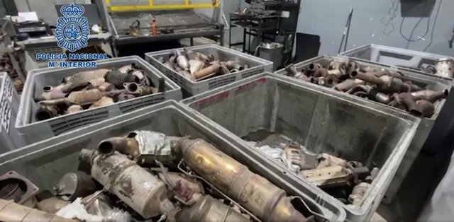 Desarticulada una banda por robar 500 catalizadores de vehículos en toda España, 28 de ellos en Burgos