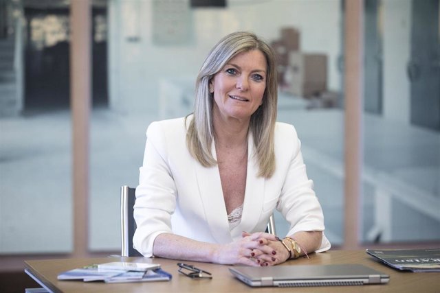 La viceconsejera de Turismo de Asturias, Graciela Blanco, en una entrevista con Europa Press en la Universidad Laboral de Gijón.