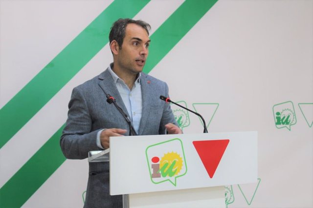 El coordinador general de IU Andalucía, Toni Valero.