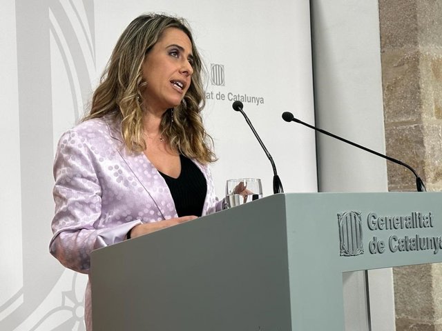 La portravoz del Govern, Patrícia Plaja