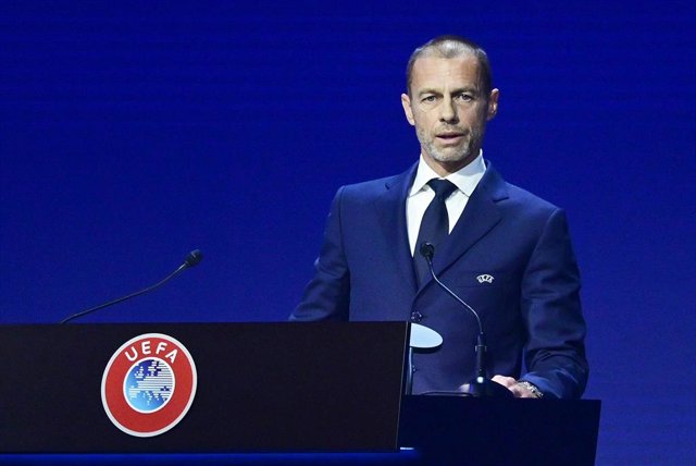 Archivo - Aleksander Ceferin, presidente de la UEFA.