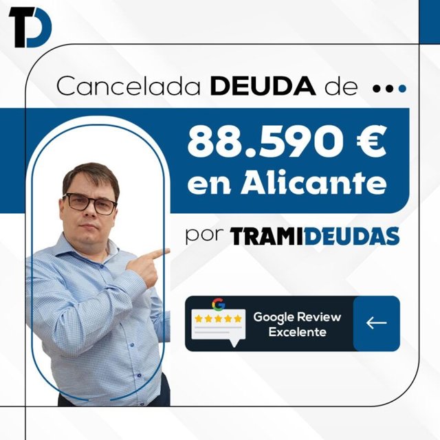Cancelados 88.590€ en Alicante con la Ley de Segunda Oportunidad